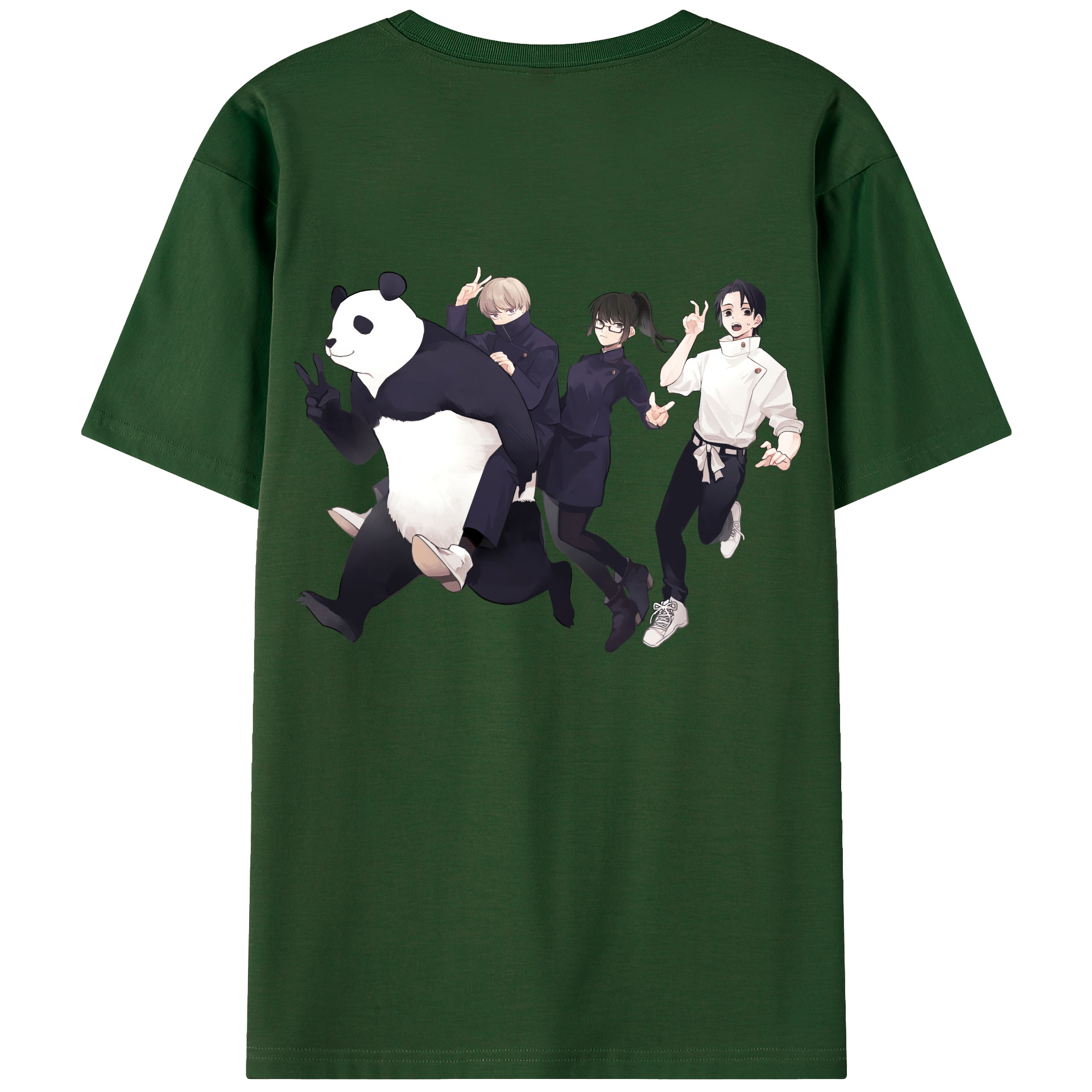（画像用） 呪術廻戦 Jujutsu Kaisen 綿100％半袖Tシャツ（背面プリント）